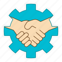 cooperation, partnership, collaboration, handshake, agreement, deal, startup
