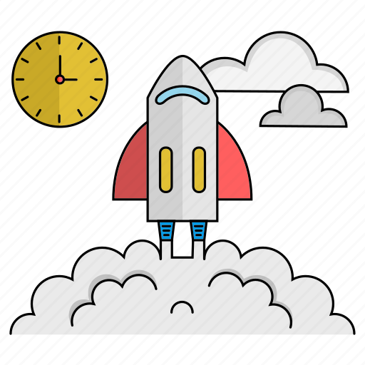 Achievement, deadline, goals, launch, start, time, up icon - Download on Iconfinder