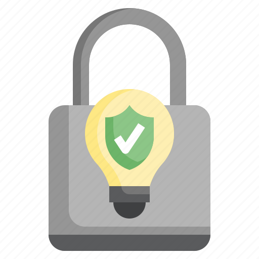 Startup, idea, protection, files, folders, lightbulb, protected icon - Download on Iconfinder