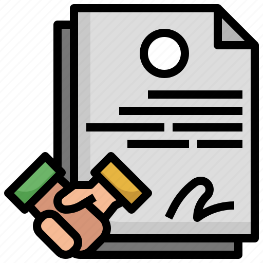 Startup, contract, agreement, document, signature, foursquare, check icon - Download on Iconfinder