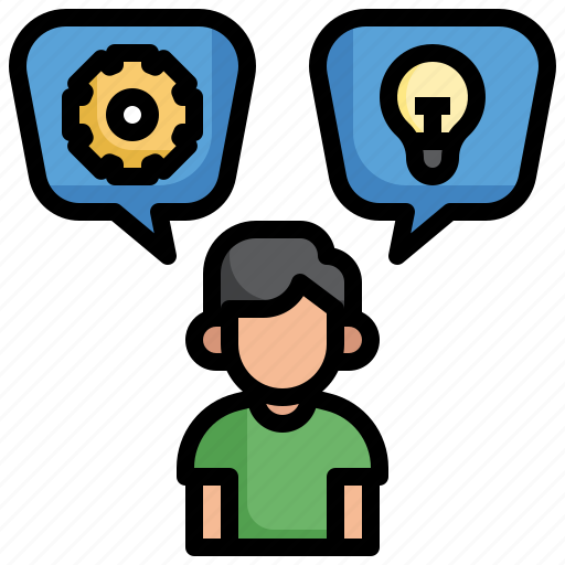 Startup, thinking, conversation, communications, chat, speech, bubble icon - Download on Iconfinder