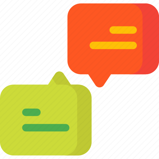 Chat, bubble, communication, conversation, message, talk icon - Download on Iconfinder