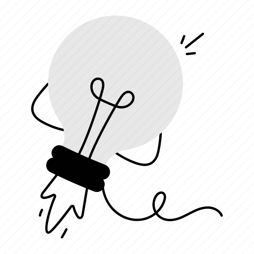 Release idea, launch idea, startup innovation, startup idea, creative idea illustration - Download on Iconfinder