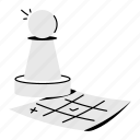 business strategy, strategic planning, project strategy, business tactics, chess piece 