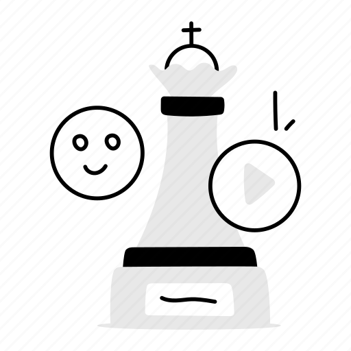 Strategic move, strategic planning, business strategy, chess piece, chess pawn illustration - Download on Iconfinder