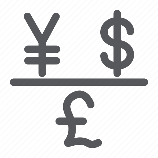 Bank, currency, dollar, financial, money, pound, yen icon - Download on Iconfinder