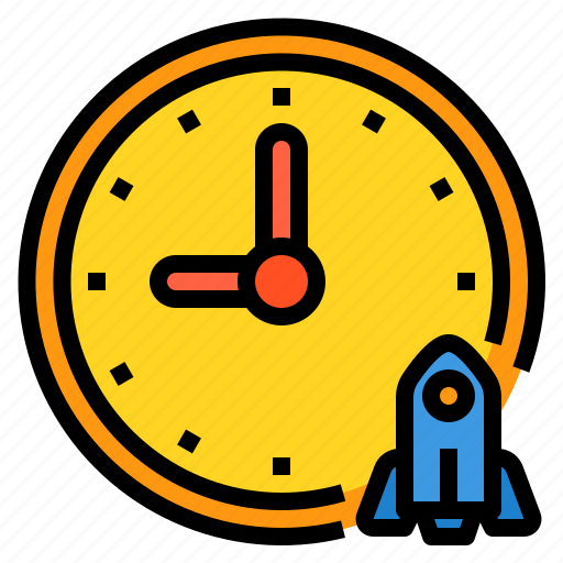 Business, currency, investment, startup, time icon - Download on Iconfinder