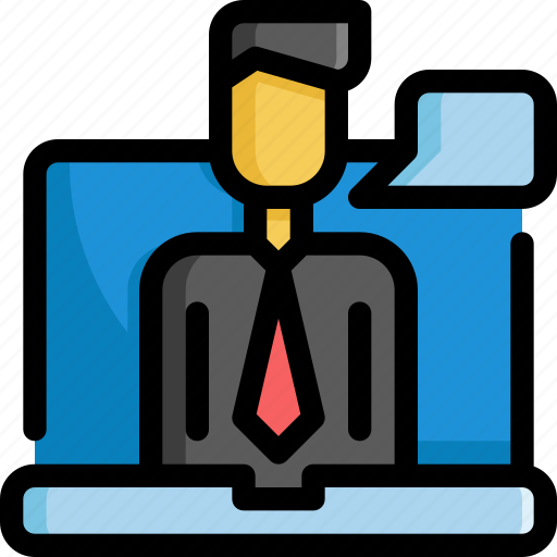 Business, conference, finance, meeting, money, startup, video icon - Download on Iconfinder