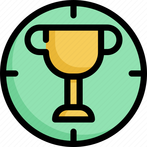 Achievement, award, business, goal, startup, target, trophy icon - Download on Iconfinder
