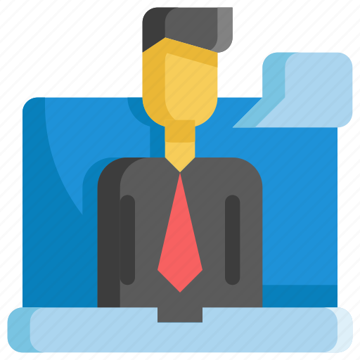Business, chat, conference, management, media, startup, video icon - Download on Iconfinder