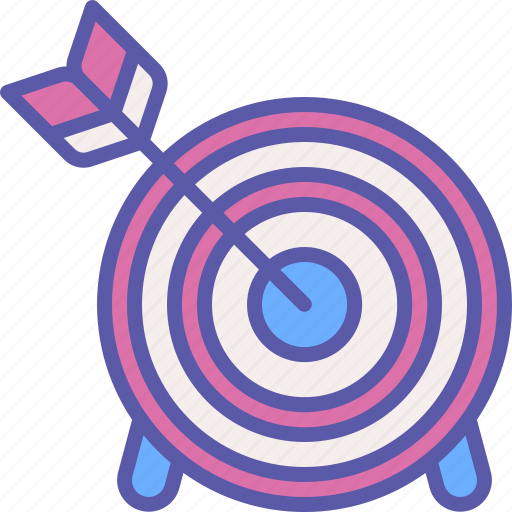 Target, arrow, dart, goal, strategy icon - Download on Iconfinder