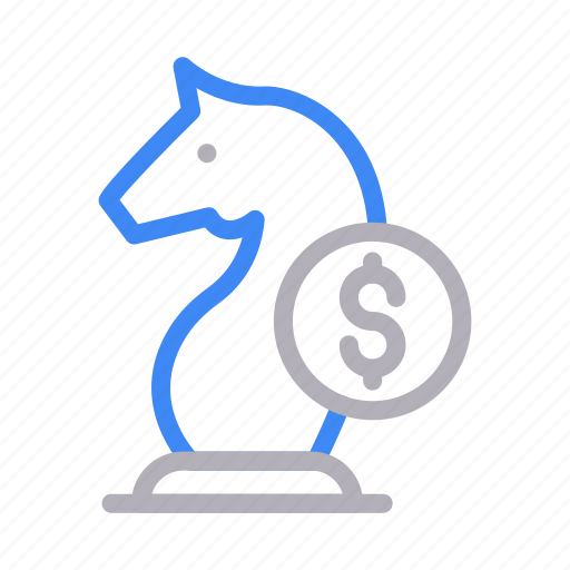 Chess, dollar, finance, planning, strategy icon - Download on Iconfinder