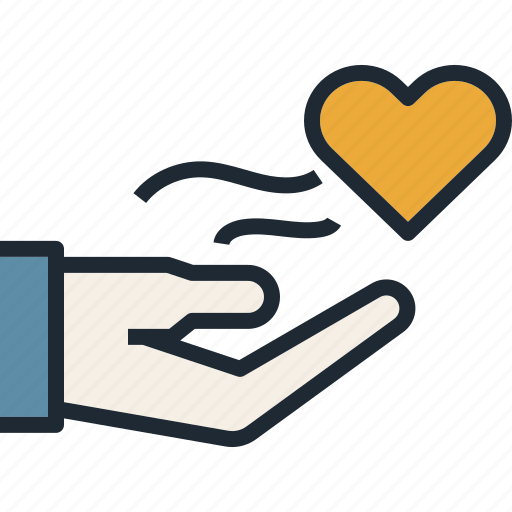Caring, charity, heart, love, people icon - Download on Iconfinder