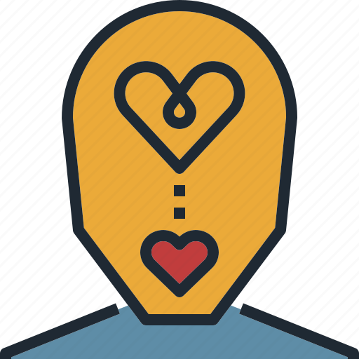 Heart, love, mental, mind, passion icon - Download on Iconfinder