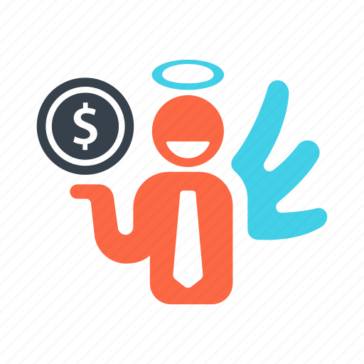 Angel investor, business, capitalist, finance, fund, investment, wing icon - Download on Iconfinder