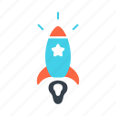 business, creative, innovation, launch, rocket, startup