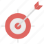 aim, arrow, goal, location, pointer, startup 