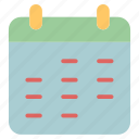 appointment, calendar, event, program, schedule, startup, timetable