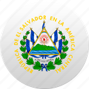 country, salvador, state, state emblem
