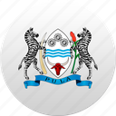 botswana, country, state, state emblem