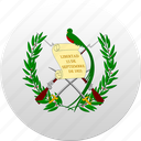 country, guatemala, state, state emblem
