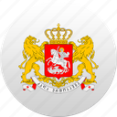 country, georgia, georgian, state, state emblem