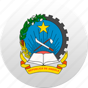 angola, country, state, state emblem