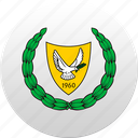 country, cyprus, state, state emblem