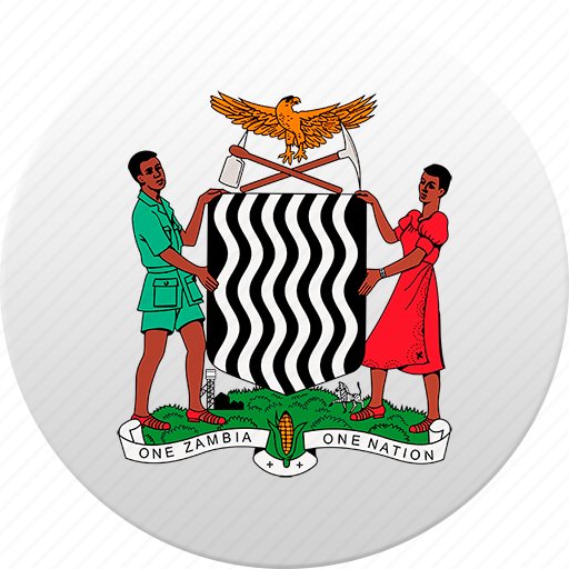 country, state, state emblem, zambia 