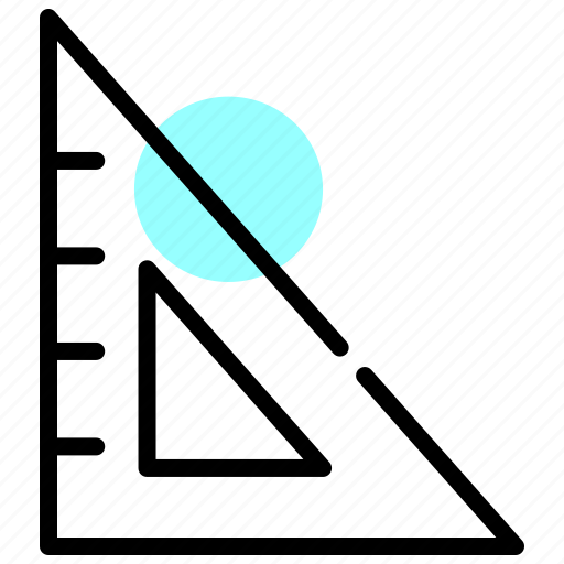 Protractor, set, square, tools icon - Download on Iconfinder