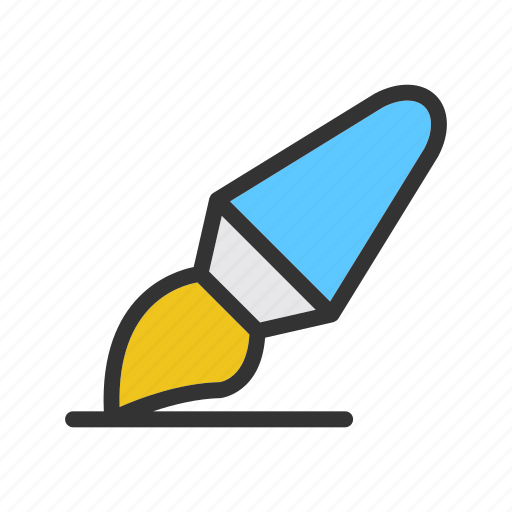Business, education, illustration, office, paintbrush, school, stationery icon - Download on Iconfinder