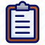 clipboard, checklist, clipping board, list 
