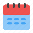calendar, date, events, time, and, ui