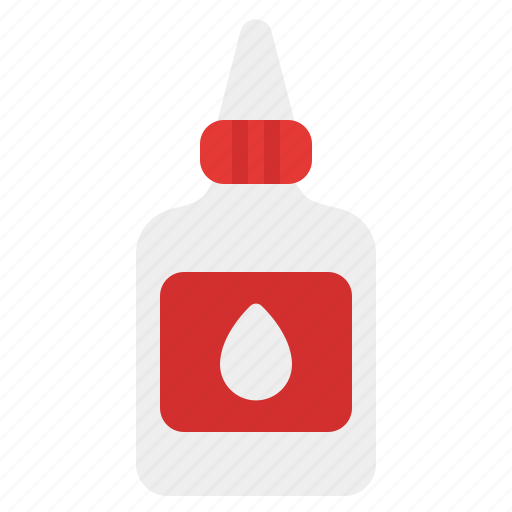 Glue, adhesive, office, stationery, tool, bottle, crafting icon - Download on Iconfinder