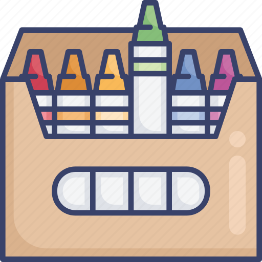 Art, crayon, draw, office, stationery, supplies icon - Download on Iconfinder