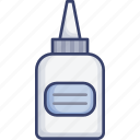bottle, crafting, glue, office, stationery, supplies