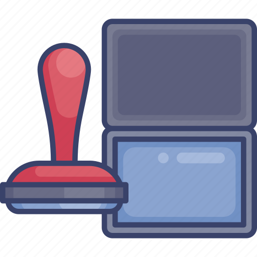 Ink, office, pad, stamp, stationery, supplies icon - Download on Iconfinder