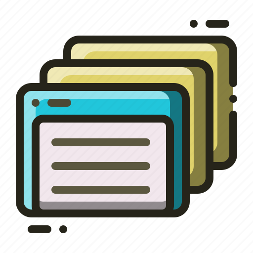 Card, file, index, paper, stationery icon - Download on Iconfinder