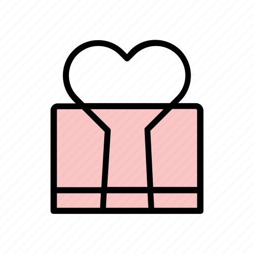 Clamp, heart, paper, paper clamp icon - Download on Iconfinder