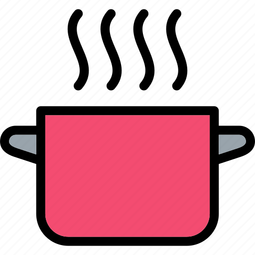 Boiling, food, hot, pot icon - Download on Iconfinder