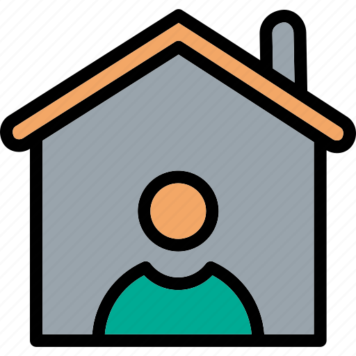 Building, house, qurantine, stay, home icon - Download on Iconfinder