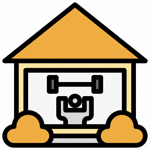 Building, estate, excercise, house, real, routine icon - Download on Iconfinder