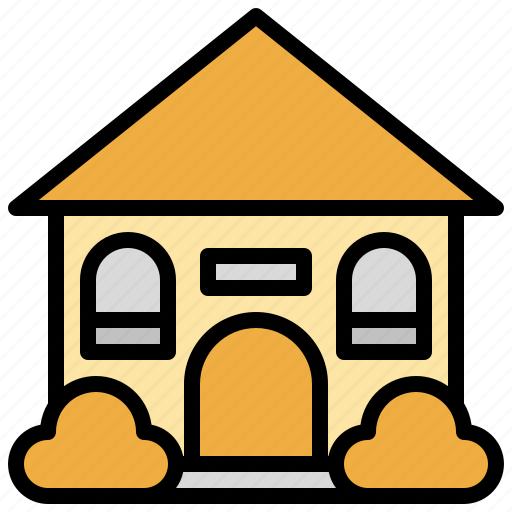 Building, estate, home, house, real, routine icon - Download on Iconfinder