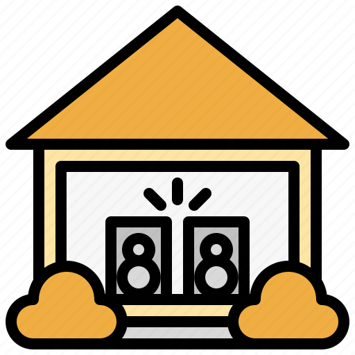 Building, estate, house, music, real, routine icon - Download on Iconfinder