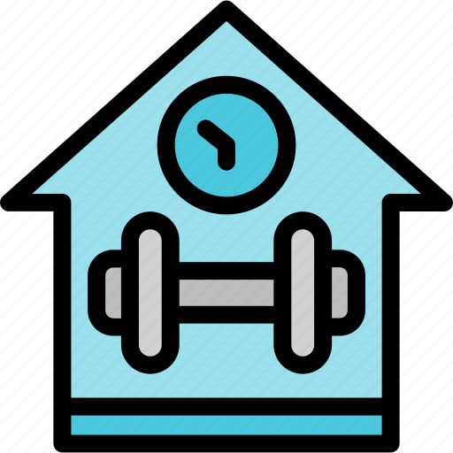 Activities, home, quarantine, stay, workout icon - Download on Iconfinder