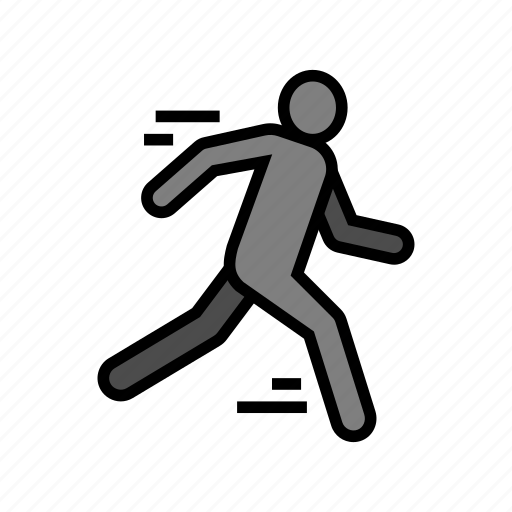 Run, man, silhouette, stickman, people, human icon - Download on Iconfinder