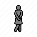woman, toilet, silhouette, stickman, man, people