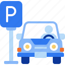 car parking, parking area, parking sign, garage, car, automotive, repair, service, stick figure