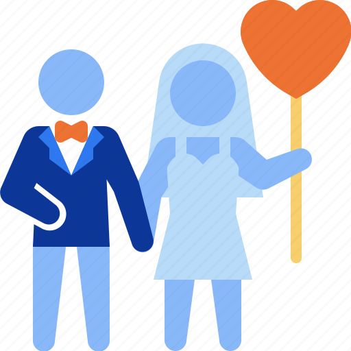 Married, heart, wedding, marriage, couple, romantic, love icon - Download on Iconfinder