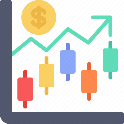 Growth, gain, stock, market, investment, trading icon - Download on Iconfinder